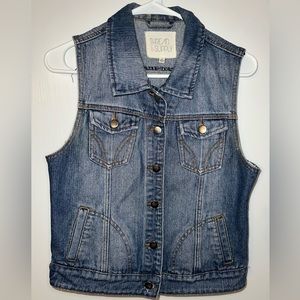 Thread & Supply Jean Vest Size M